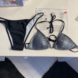 NWOT black bikini Sz. M